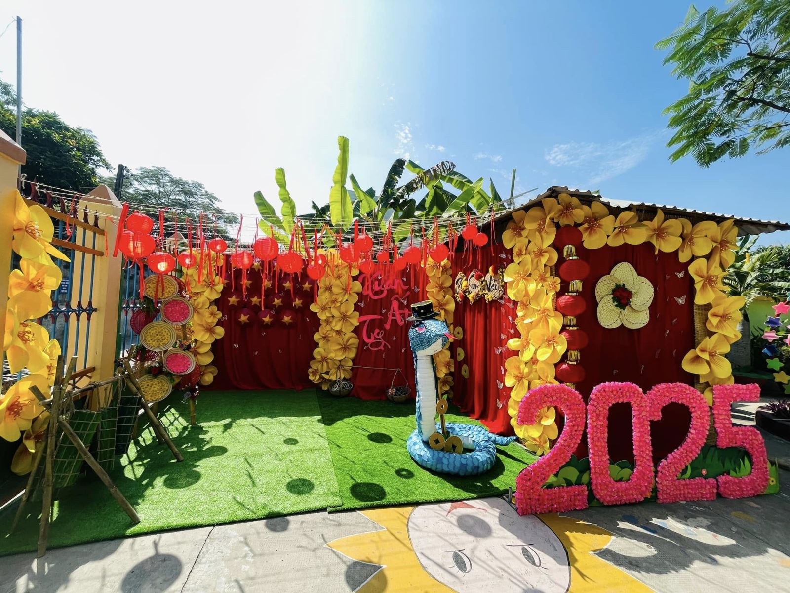 TIỂU CẢNH MỪNG ĐẢNG- MỪNG XUÂN ẤT TỴ NĂM 2025