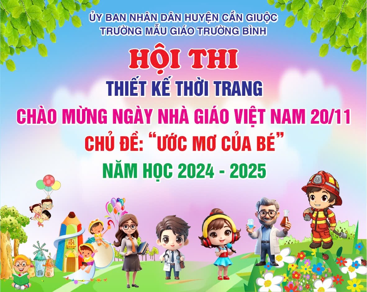 HỘI THI THIẾT KẾ THỜI TRANG CHÀO MỪNG NGÀY NHÀ GIÁO VIỆT NAM 20/11