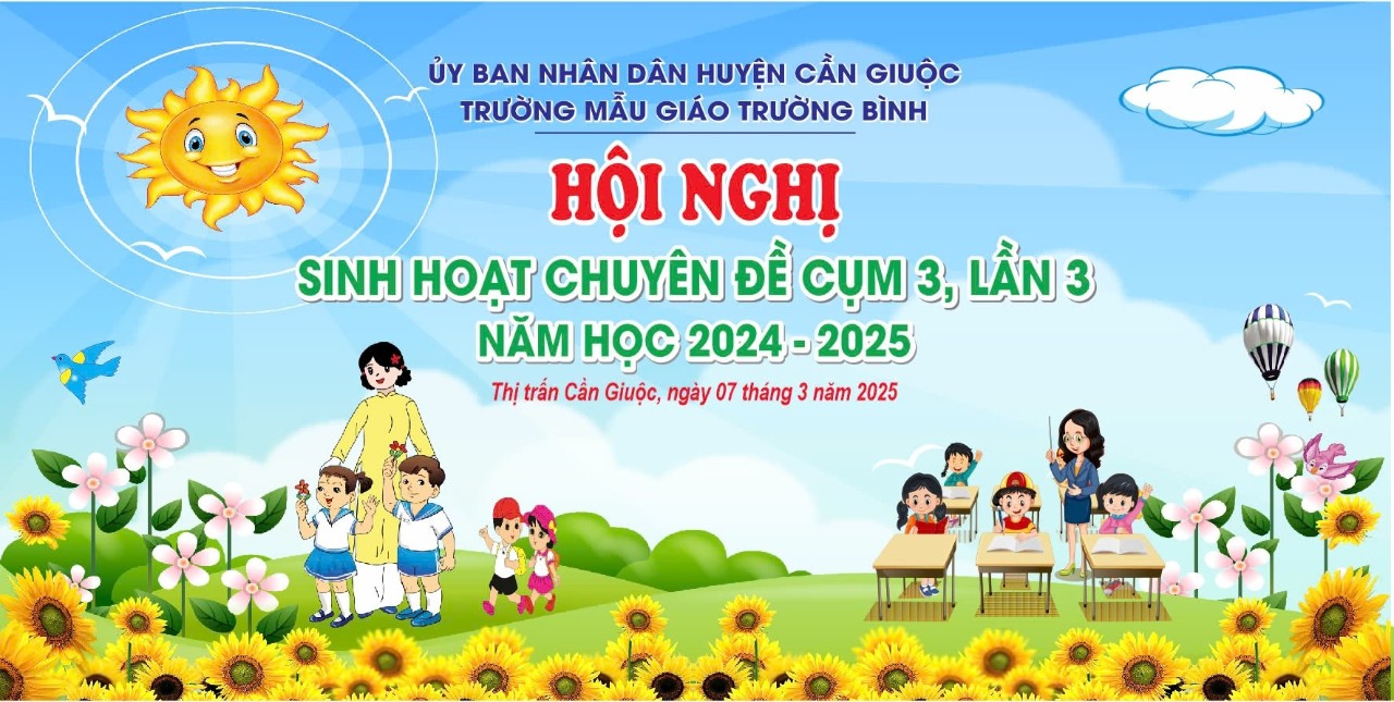 SINH HOẠT CHUYÊN ĐỀ CỤM 3, LẦN 3 NĂM HỌC 2024-2025